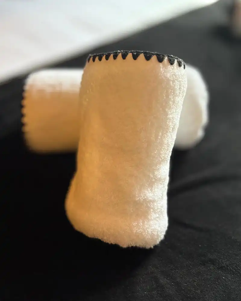serviettes pliées
